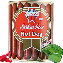 Salsichas Hot Dog Sicasal